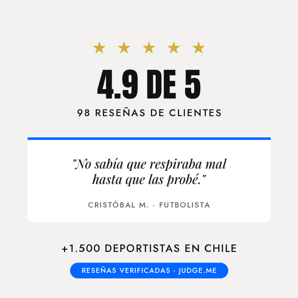 Color Azul • Pack 30 Tiras Nasales
