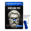 Tiras Nasales AirFlow Pro · Color Azul — Pack 30 unidades