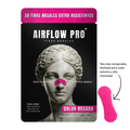 Tiras Nasales AirFlow Pro · Color Rosado — Pack 30 unidades