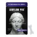 Tiras Nasales AirFlow Pro · Color Transparente — Pack 30 unidades