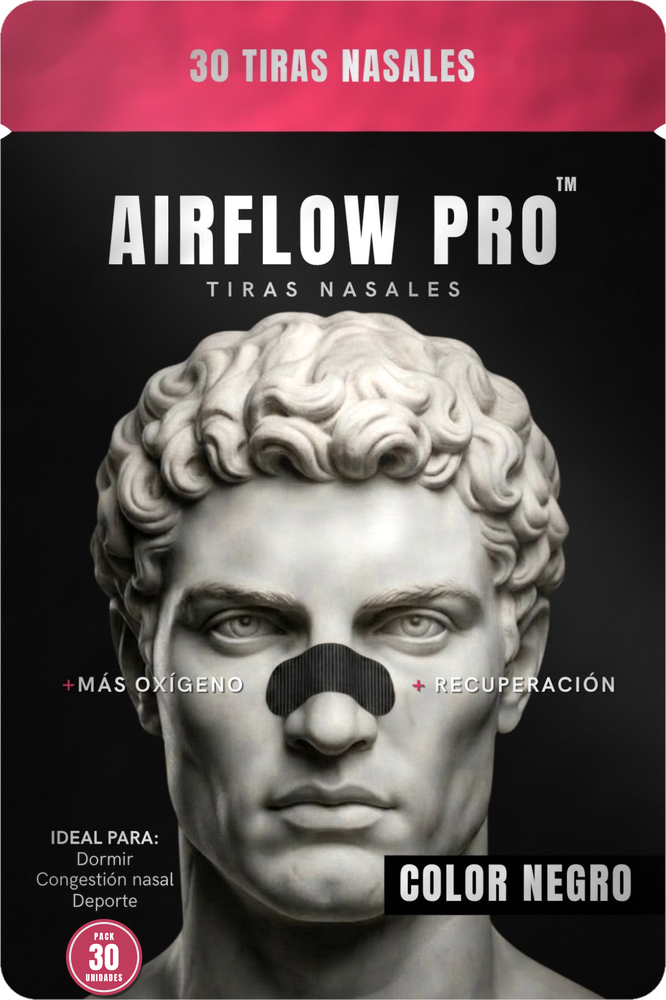 Color Negro • Pack 30 Tiras Nasales